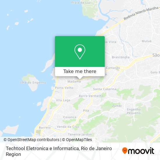 Techtool Eletronica e Informatica map