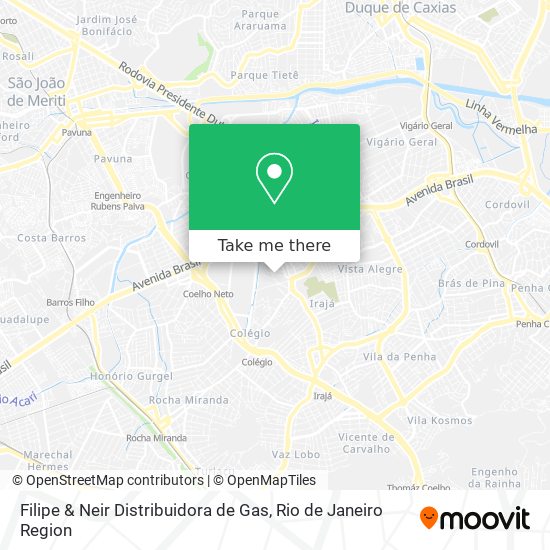 Filipe & Neir Distribuidora de Gas map