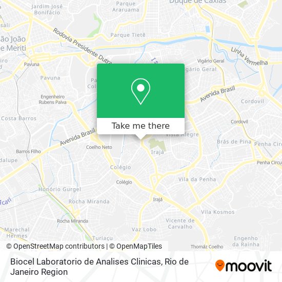Biocel Laboratorio de Analises Clinicas map