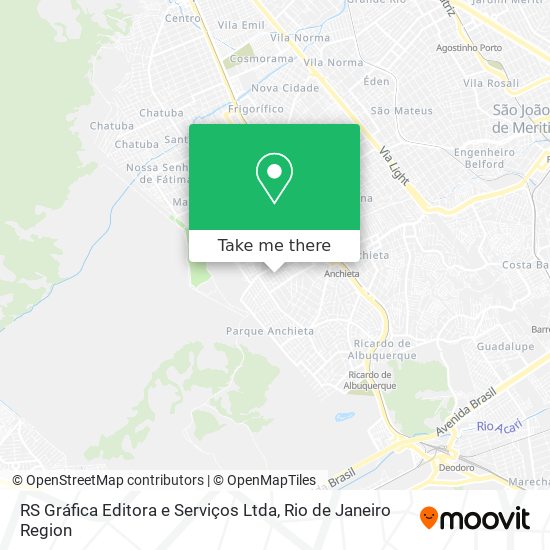RS Gráfica Editora e Serviços Ltda map