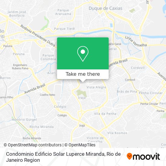 Mapa Condominio Edificio Solar Luperce Miranda