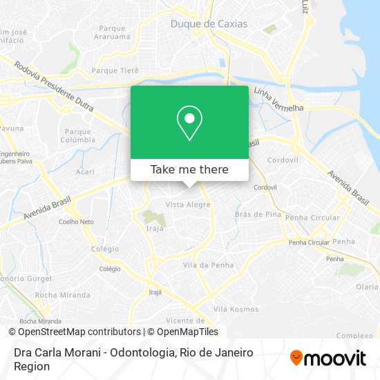 Mapa Dra Carla Morani - Odontologia