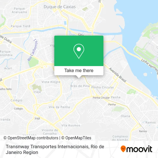Transnway Transportes Internacionais map