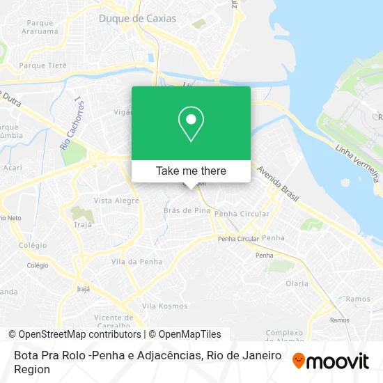 Bota Pra Rolo -Penha e Adjacências map