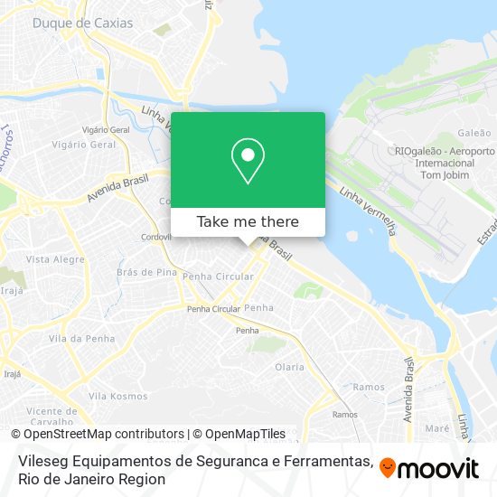 Vileseg Equipamentos de Seguranca e Ferramentas map