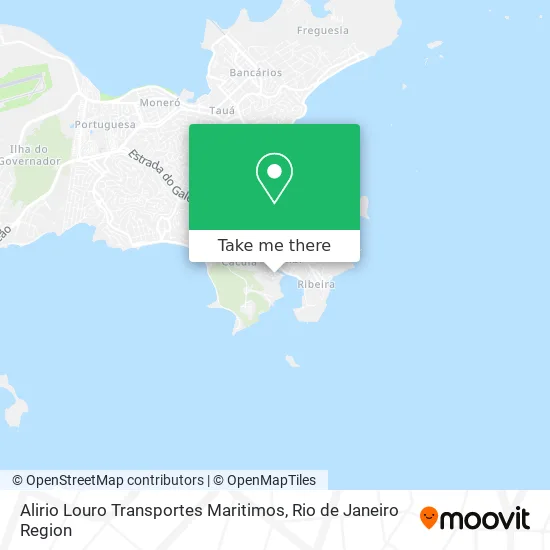 Alirio Louro Transportes Maritimos map