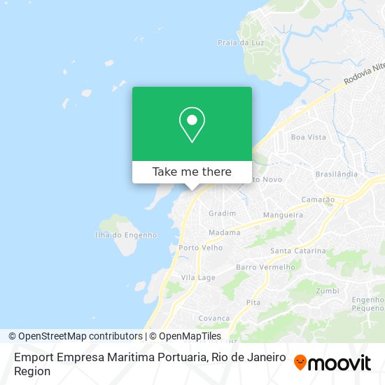 Emport Empresa Maritima Portuaria map
