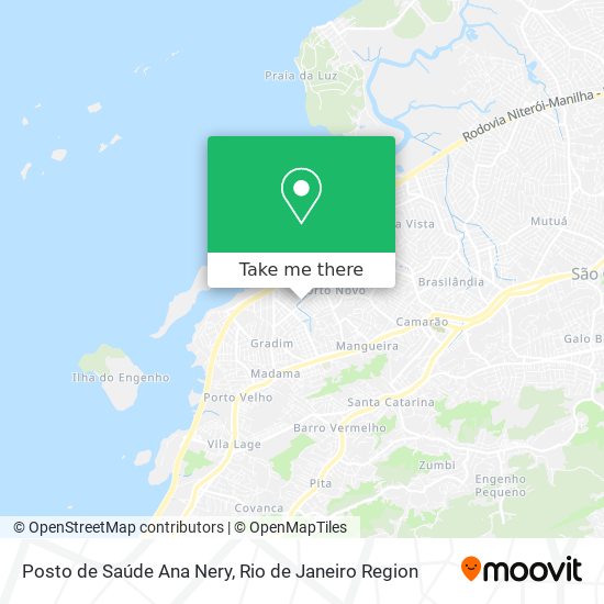 Posto de Saúde Ana Nery map
