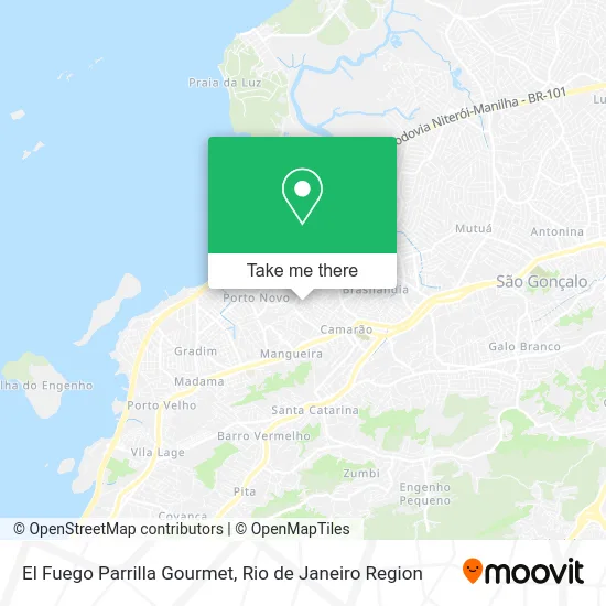 El Fuego Parrilla Gourmet map