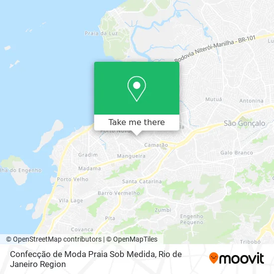 Confecção de Moda Praia Sob Medida map