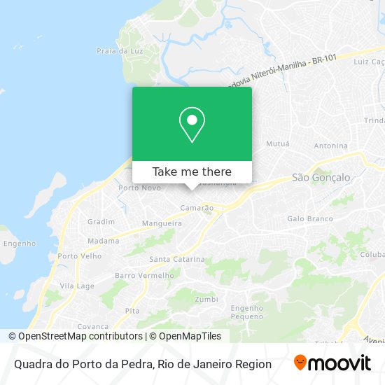 Quadra do Porto da Pedra map