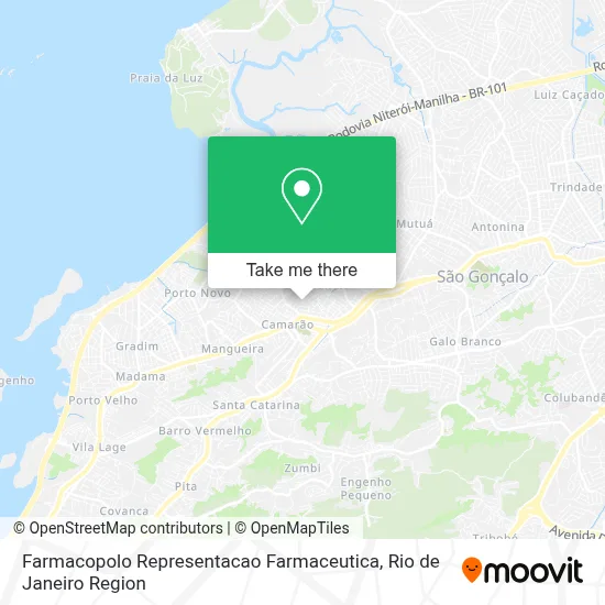 Farmacopolo Representacao Farmaceutica map
