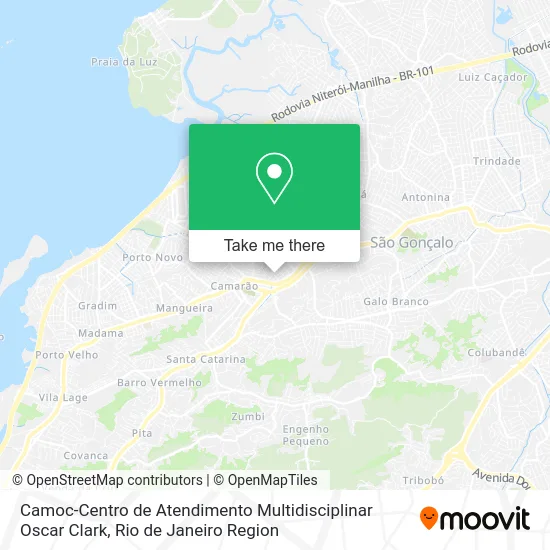 Camoc-Centro de Atendimento Multidisciplinar Oscar Clark map