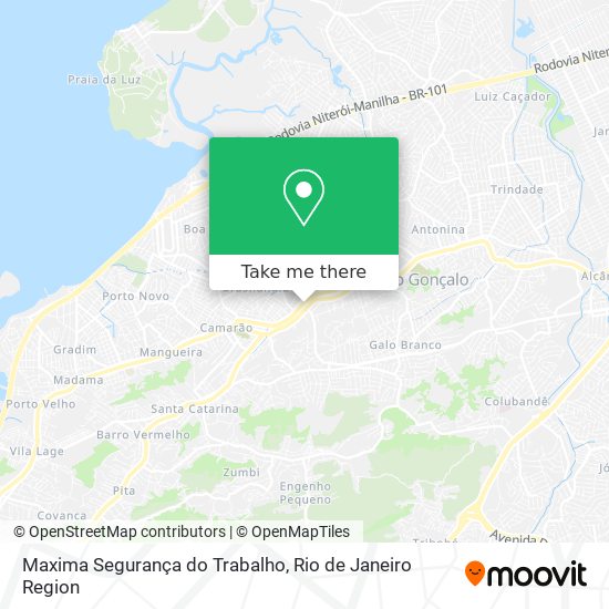 Maxima Segurança do Trabalho map