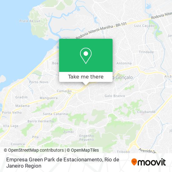 Empresa Green Park de Estacionamento map