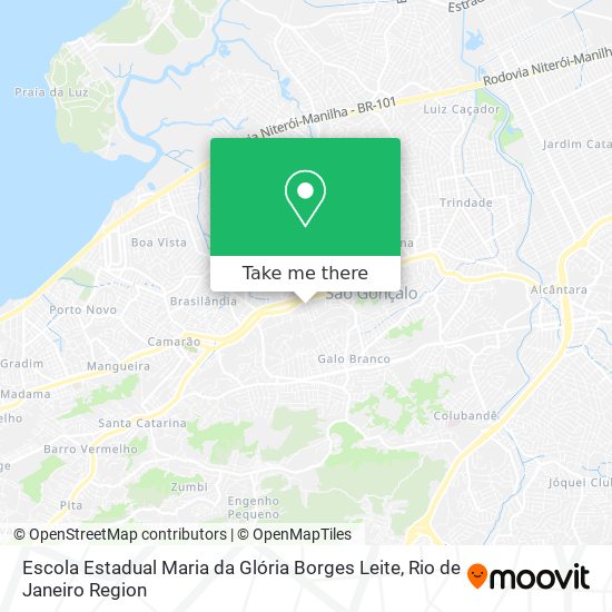 Escola Estadual Maria da Glória Borges Leite map