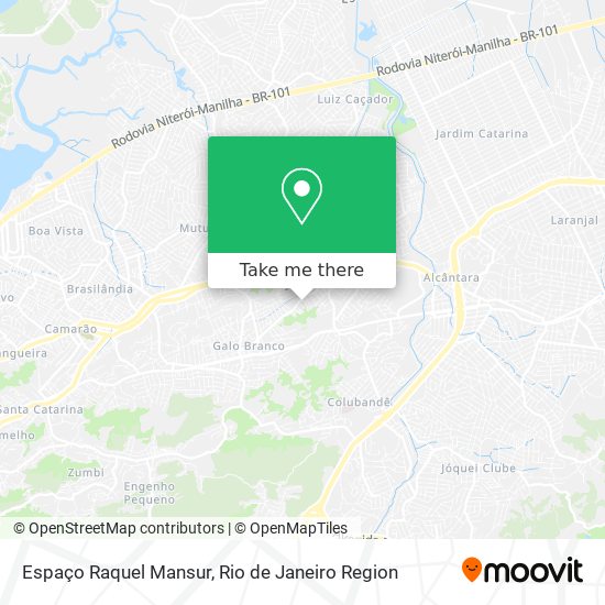 Espaço Raquel Mansur map