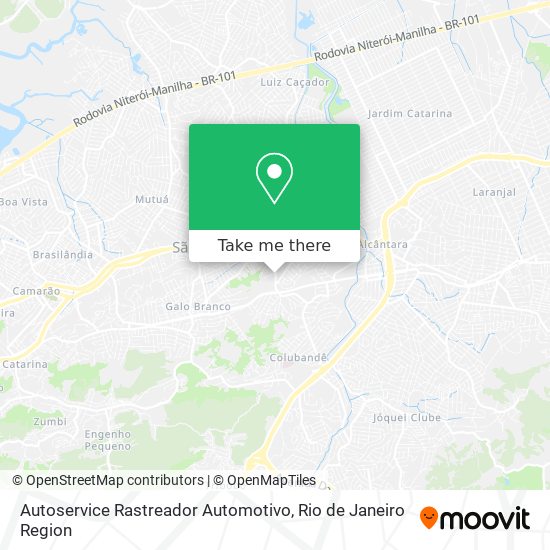 Autoservice Rastreador Automotivo map