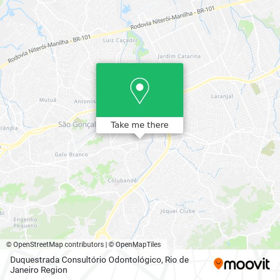 Duquestrada Consultório Odontológico map