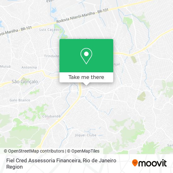 Mapa Fiel Cred Assessoria Financeira