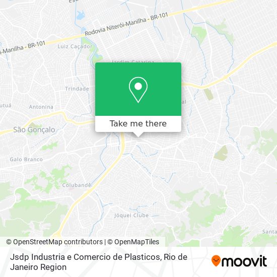 Jsdp Industria e Comercio de Plasticos map