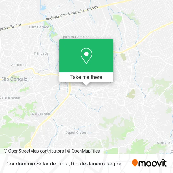 Condomínio Solar de Lídia map