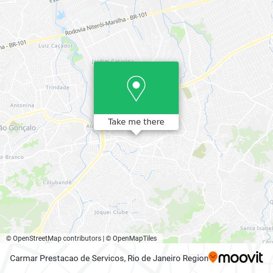 Mapa Carmar Prestacao de Servicos