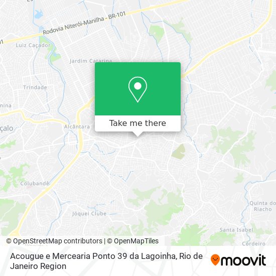 Acougue e Mercearia Ponto 39 da Lagoinha map