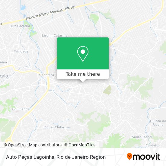 Auto Peças Lagoinha map