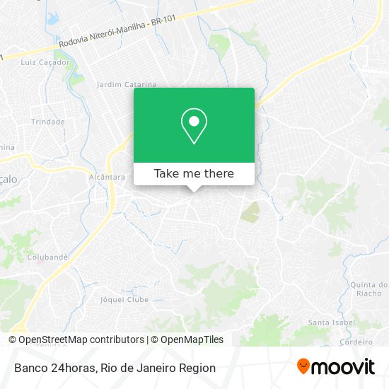 Banco 24horas map