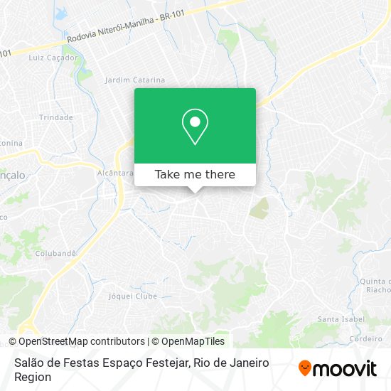 Salão de Festas Espaço Festejar map