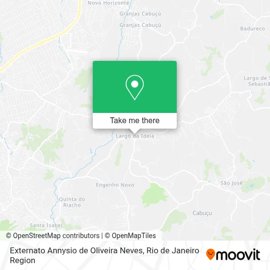 Externato Annysio de Oliveira Neves map