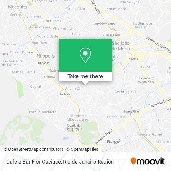 Café e Bar Flor Cacique map