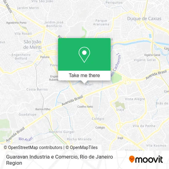 Guaravan Industria e Comercio map