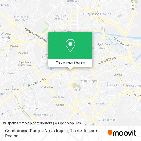 Condominio Parque Novo Iraja II map