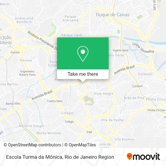 Escola Turma da Mônica map