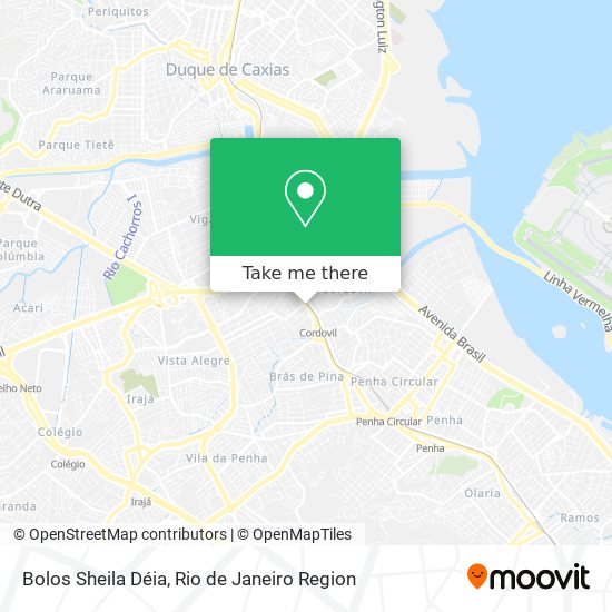 Bolos Sheila Déia map