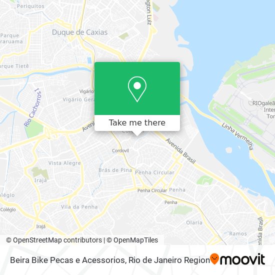 Beira Bike Pecas e Acessorios map