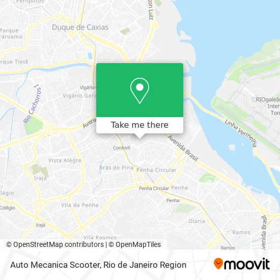 Auto Mecanica Scooter map