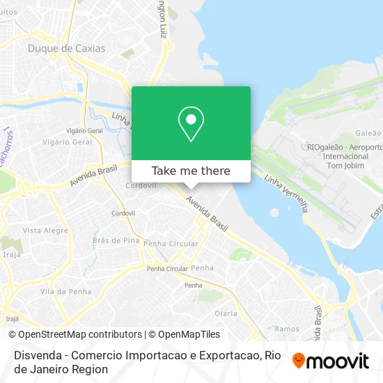 Disvenda - Comercio Importacao e Exportacao map