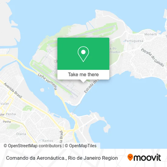 Comando da Aeronáutica. map