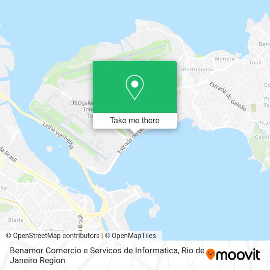 Benamor Comercio e Servicos de Informatica map