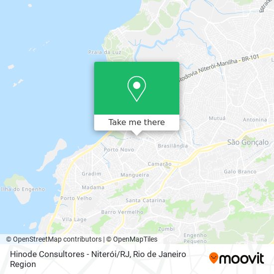 Hinode Consultores - Niterói / RJ map