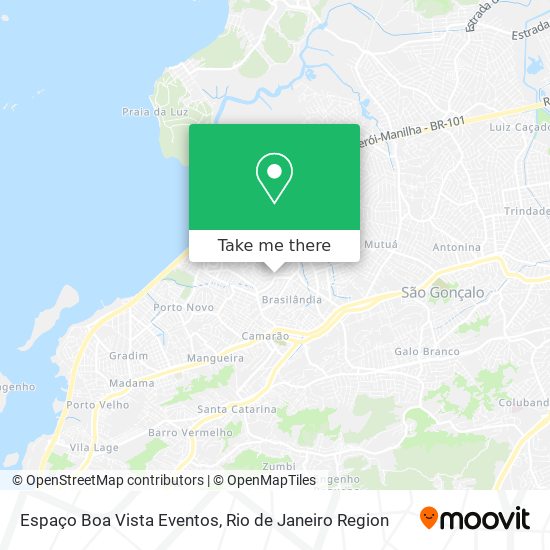 Espaço Boa Vista Eventos map