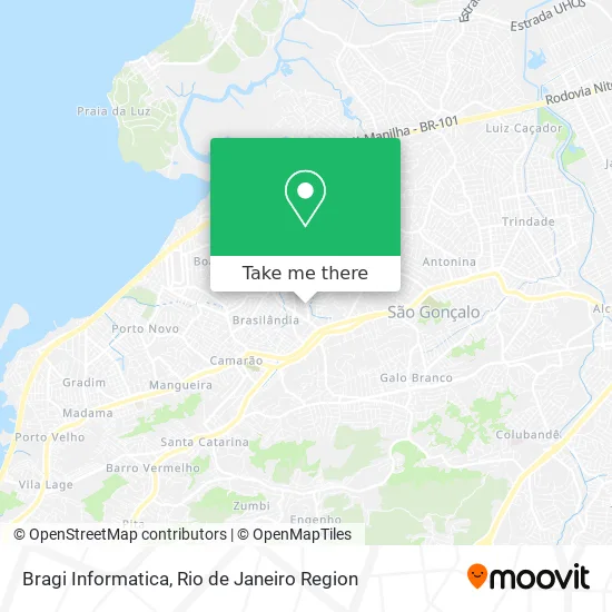 Bragi Informatica map