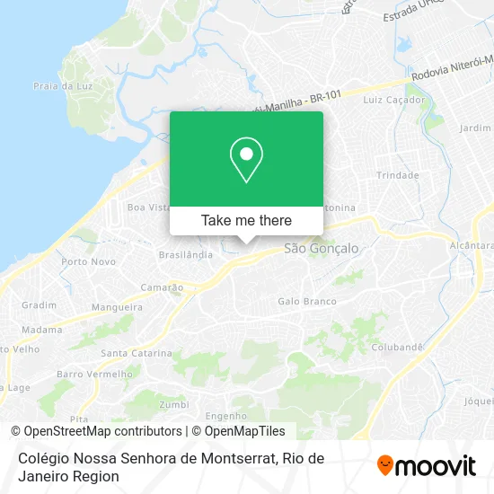 Colégio Nossa Senhora de Montserrat map