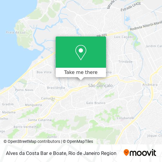 Alves da Costa Bar e Boate map