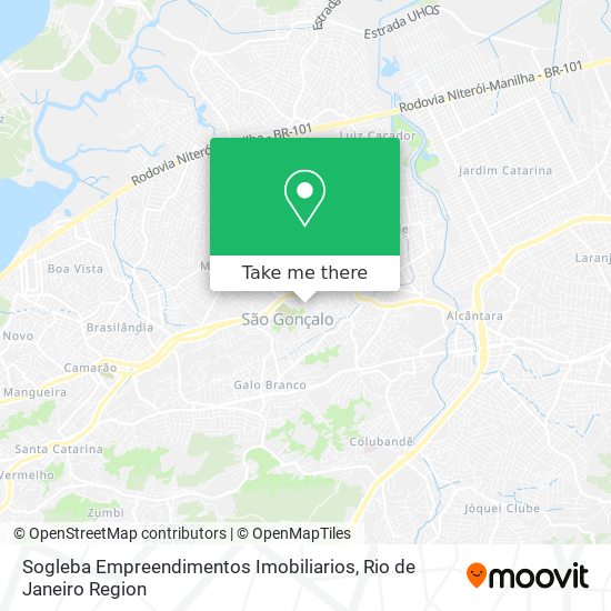 Sogleba Empreendimentos Imobiliarios map