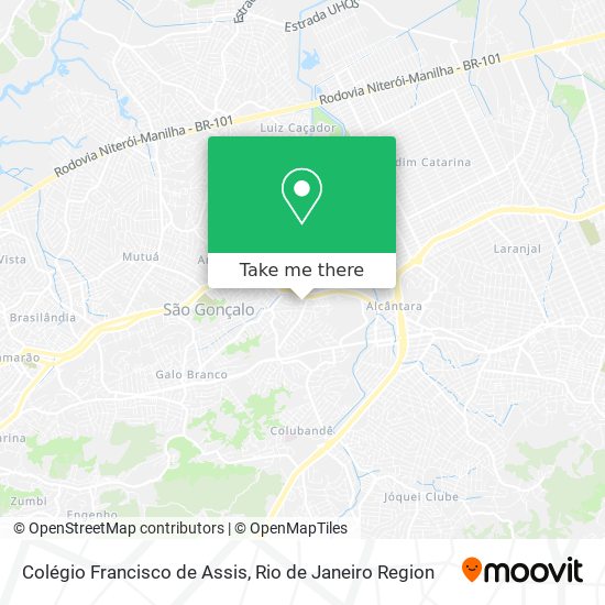 Colégio Francisco de Assis map