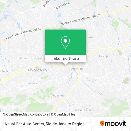Kauai Car Auto Center map
